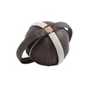 YA'ELASKO Home Collection &quot;Balle &amp; Strap&quot; Brown &amp; White V2 